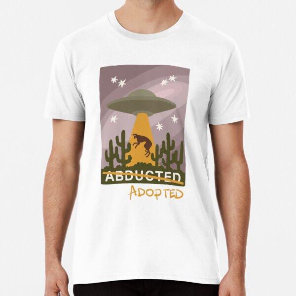 Retro Adbucted Greyhound Movie Poster S to 5XL Made in the AU/USA T-Shirt