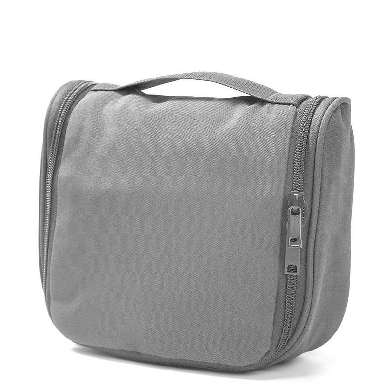 MUJI Style Rectangular Cosmetic Bag - Quality Portable Clutch & Coin Purse, Toiletry Storage with Buckle