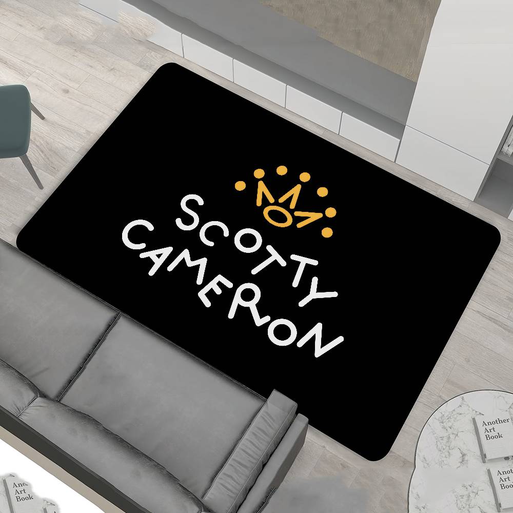 S-Scotty C-Cameron Floor Mat Retro Multiple Choice Living Room Kitchen Rug Non-Slip Modern Home Decor