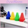 Roller Skating Lane Markers, Soft Plastic Bright Color Skating Markers For Indoor & Outdoor Skating Rinks
