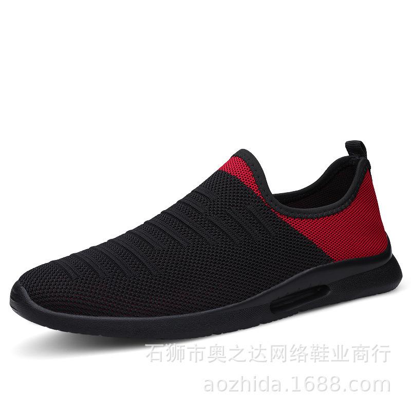 Mens Casual Shoes Men Slip-on Sock Sneakers Breathable Light Leisue Walking Jogging Running Tenis Masculino Adulto