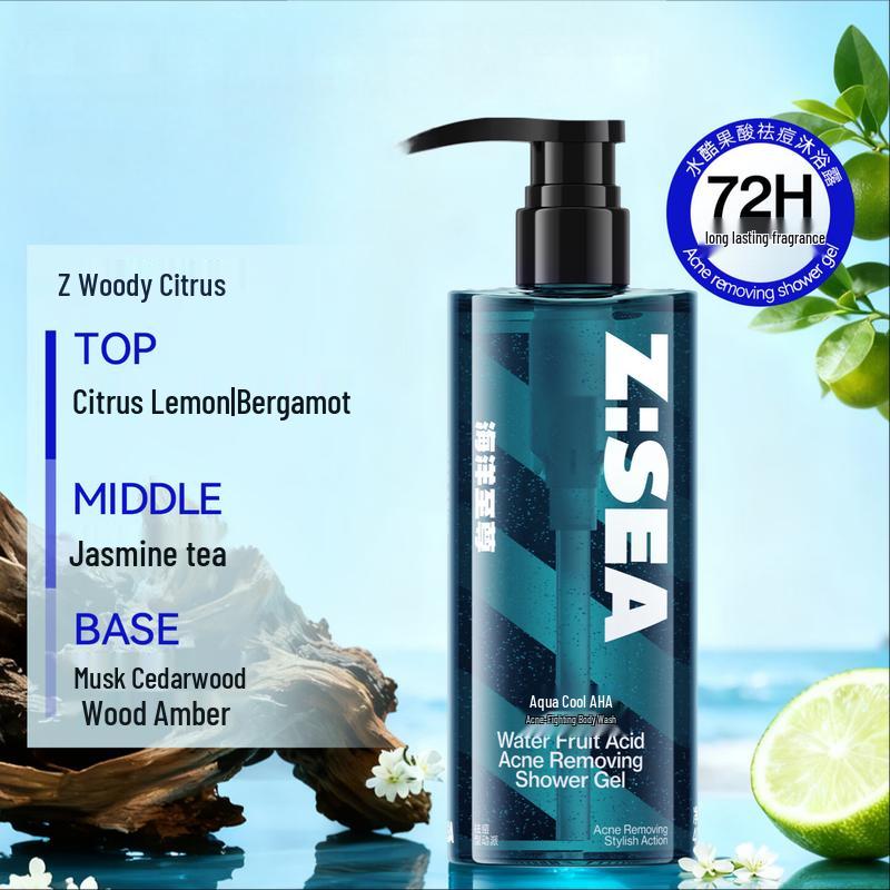 HAIYANGZHIZUN Fruit Acid Anti-Acne Shower Gel