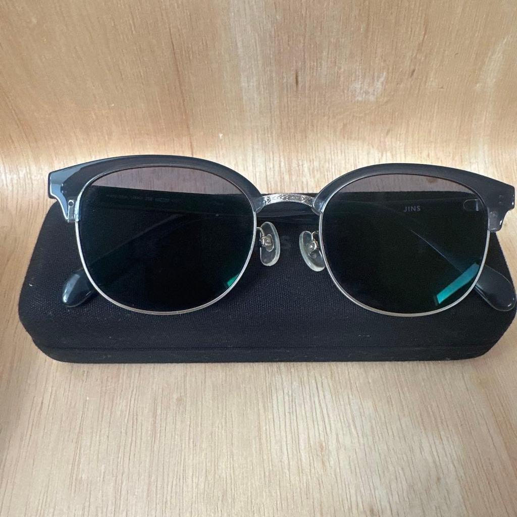 Used JINS Classic Style Sunglasses with Box