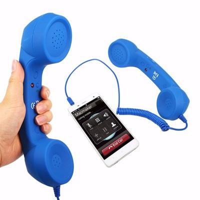 Strålningsskyddad Telefonlur Multifunktionella Trådbundna Hörlurar Retro Telefonlur Hemmakontor