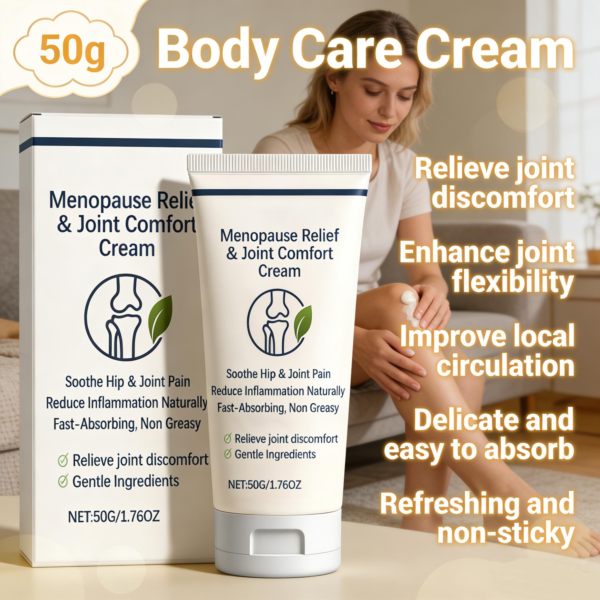 AMZ Body Care Cream Skin Friendly Gentle Refreshing Fine Texture Fast Absorbing Daily Comfort Nourishing External Massage Cream 50g