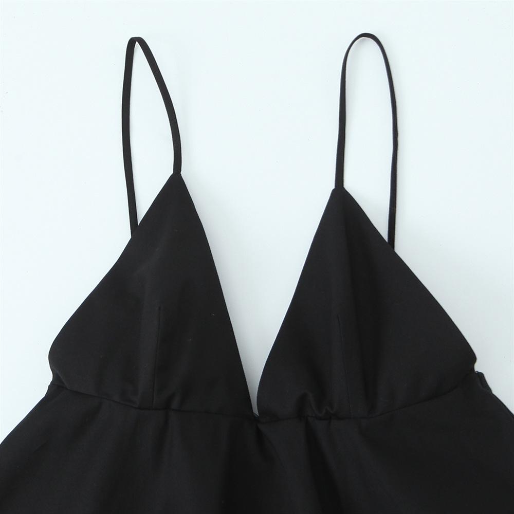 Spring 2025 Women's Slimming V-Neck Short Dress