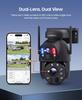 Dual Lens 4G Solar Outdoor Camera with 20x Zoom and HD Smart Monitoring