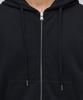 Musinsa Standard Crop Hooded Sweat Zip-Up [Black]