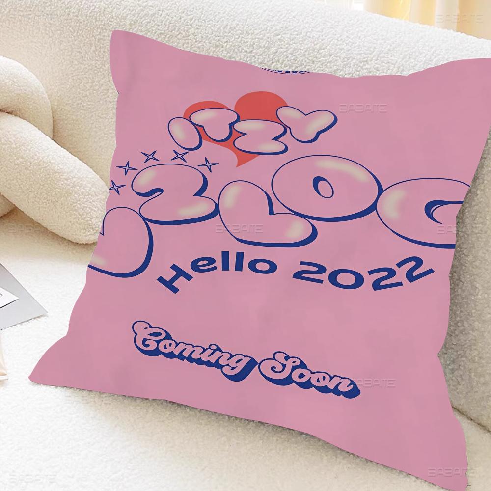 J-YP I-itzy Girls 45*45cm Cushion Cover Pillow Cover Decor Pillowcase Home Pillowcase For Couch Pillow