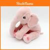 Plush Elephant Toy Doll For Kids Soft Stuffed Animal Gift With Pp Cotton Filling