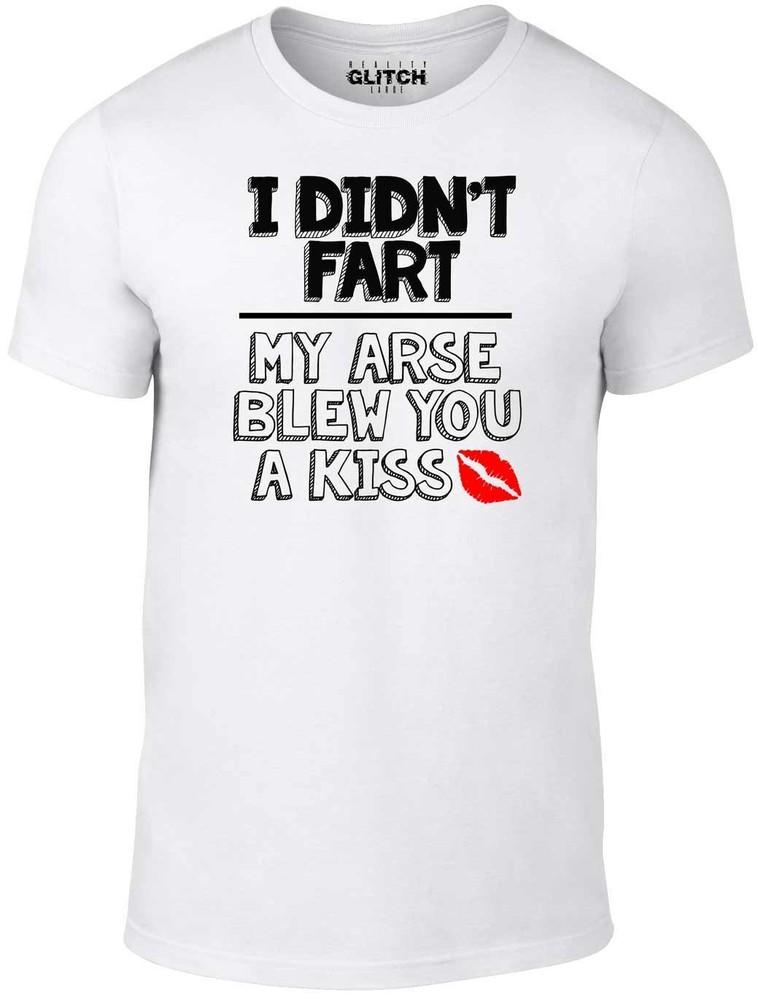 

I Didn t Fart Men s T-Shirt - Funny slogan rude offensive father s day Xmas gift M