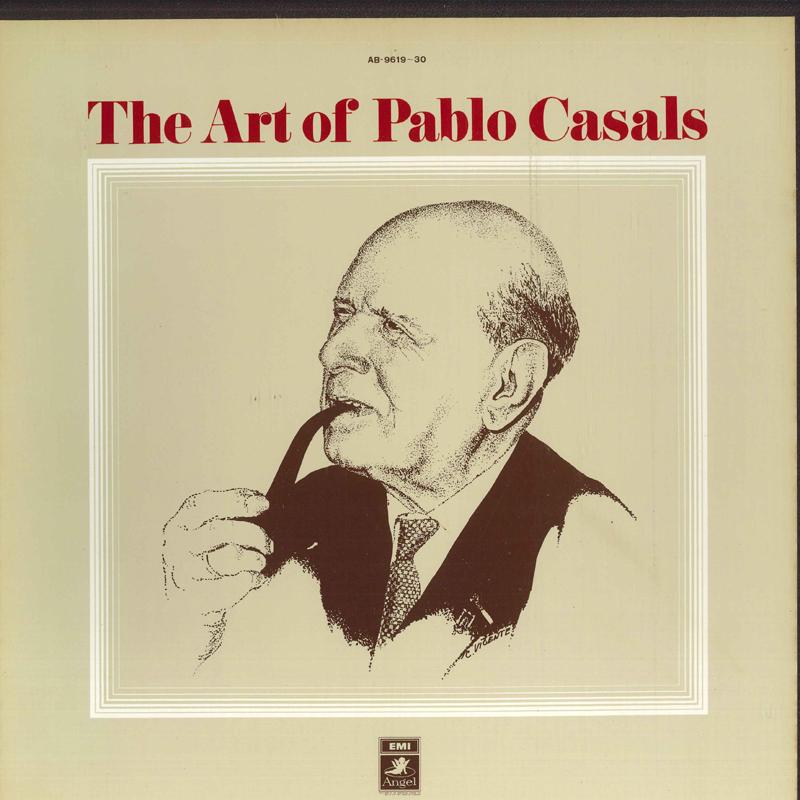 

LP Record PABLO CASALS Art Of Pablo Casals AB961930 EMI Japan Classical Used