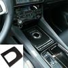 17-2020 Carbon Fiber Center Console Gear Shift Frame Trim 1* For Jaguar F-pace
