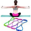 Yoga Gum Fitness Resistance Figure 8 Tubing Bowtie Pilates Tube Chest Expander Rope Workout Muscle Elastic Rubber Accessory