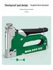 Manual Steel Nail & Staple Gun for Wire Slotting & Woodworking