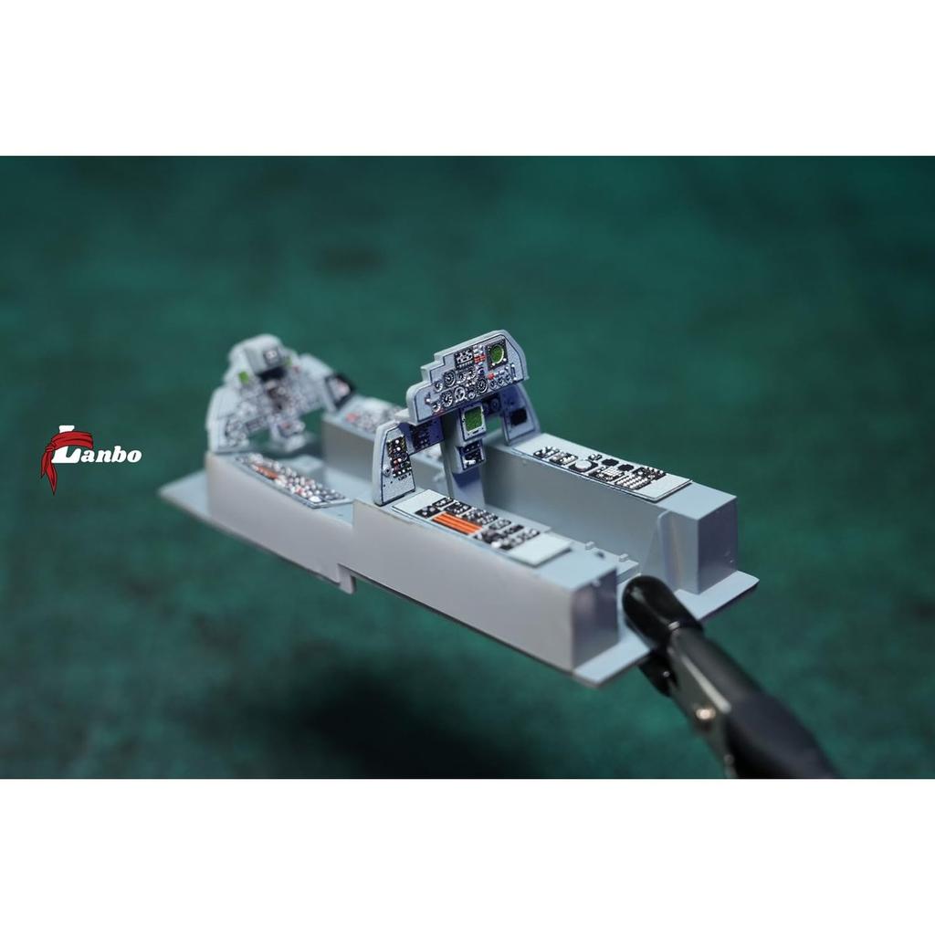 Lanbo Models 1/48 F-4EJ Kai Phantom II Interior 3D Decal for Hasegawa Kit LNB48235 Scale Model Detail Up Parts