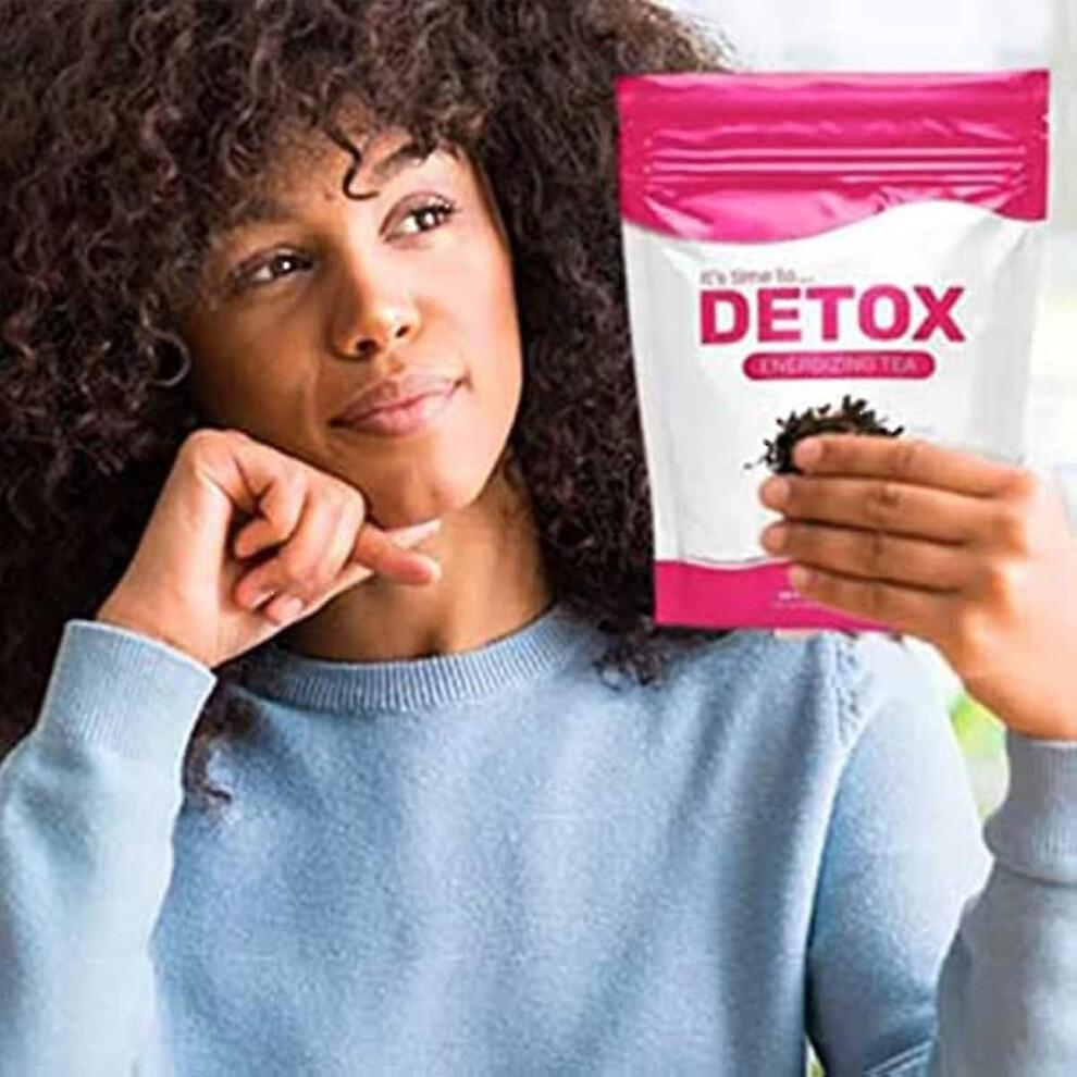 (3 bags) Detox Energizing Tea, Detox Tea, All-natural, Laxative-free Supports A Healthy Weight, Helps Reduce Bloating, Natural Energy Vegan
