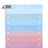 Planning Stationery Set Gradient Checklist Sticky Notepad, Self-stick To-do List Pads, Macaron Color School Supplies for Students Tearable Planner