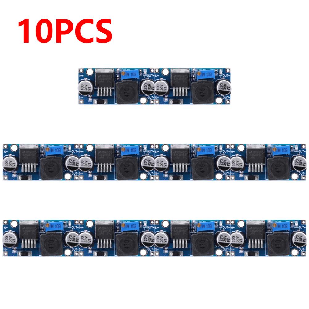 1-10PCS LM2596S DC-DC step-down Power Supply Module 3A Adjustable Step-Down Module LM2596 Voltage Regulator 3.2V-46V