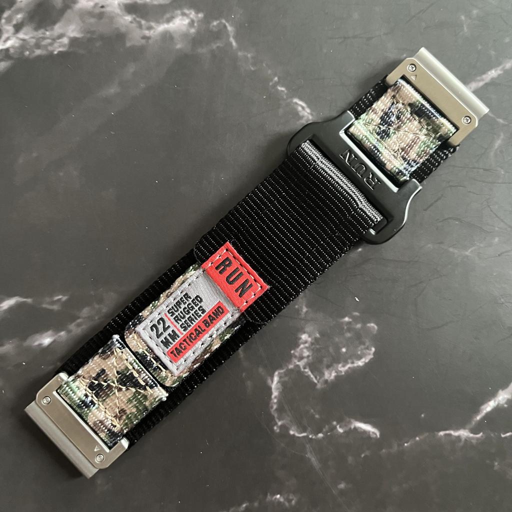 22 26MM Garmin Quick Fit Nylon Watchband Strap for Fenix 7/7Pro/7X/6X/6 Pro/5X/5 Plus6 Replaceable Bracelet Enduro 2 Belt