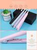 Dual-Purpose Student Mini Plywood Hair Curler & Straightener