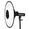 Round Cone Camera Diffuser Reflector Folding Flash Diffuser Portable Softbox Diffuser  For Portrait