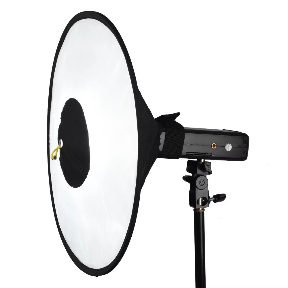 Reflector Folding Softbox Diffuser Round Cone Flash Diffuser  Photography Accessories