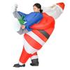 Christmas New Dress Up Santa Hug Inflatable Costume Christmas Themed Party Funny Holiday Party Costumes