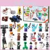 Colorful Christmas Themed Building Blocks Doll Set Perfect For Holiday Celebrations And Festive Decor