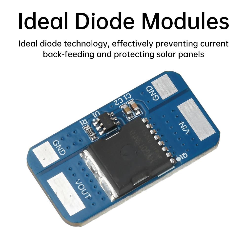 10A 5-30V Ideal Diode Module Anti Backflooding Anti Reverse Connection Anti Backup Diode Solar Battery protection panel
