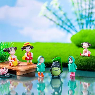 Cartoon Doll Miniature Character Model Creative Cute DIY Micro Landscape Landscaping Gardening Decorations Car Small Ornaments