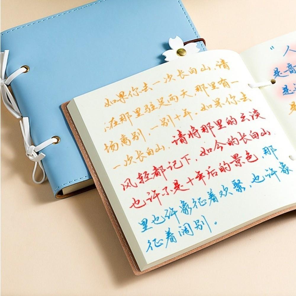 240 Pages 6x6-inch Scrapbook Flower Exclusive Photo Album Thickened Blank Wedding Album Diary Use