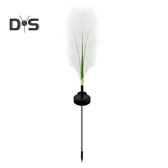 

Уличный светодиодный солнечный светильник IP55 Водонепроницаемый Автоматическое включение/выключение Энергосберегающий беспроводной тростниковый солнечный светильник Садовое украшение белый