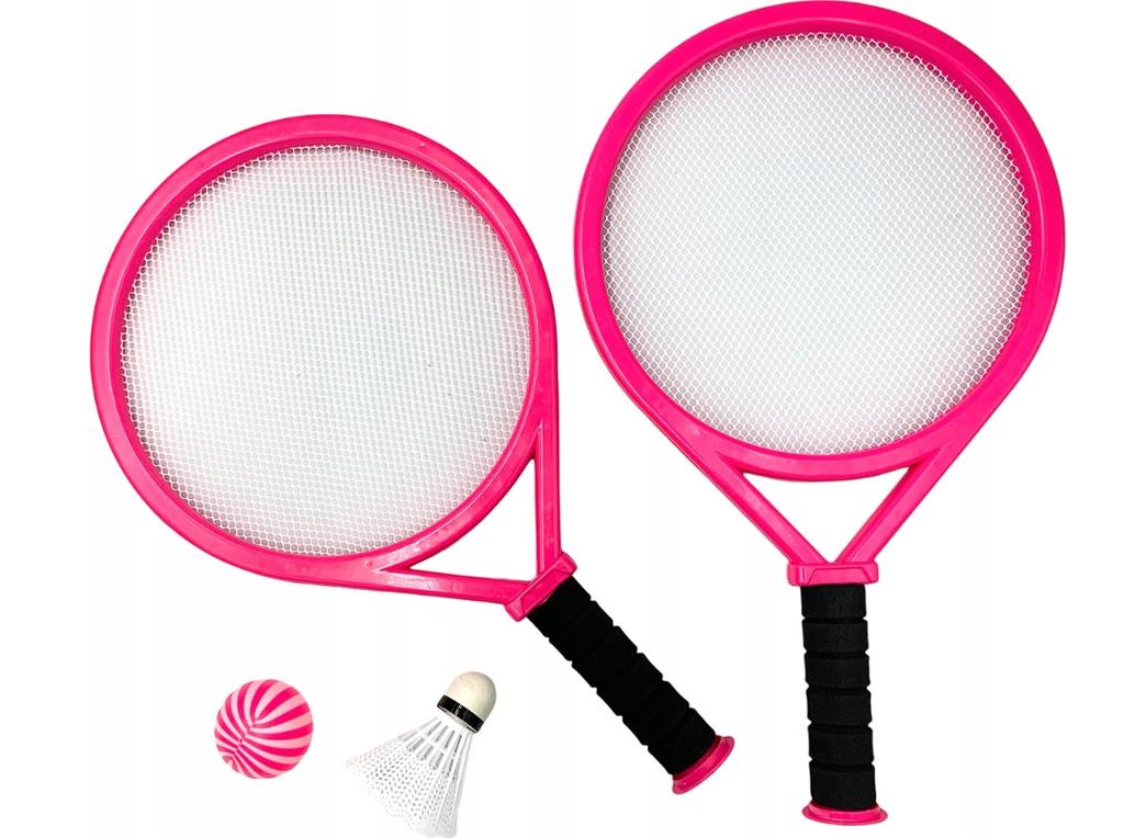 Badminton Tennis Set with Two Rackets, Shuttlecock and Ball