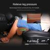 Car Seat Extender Leg Cushion Driver Leather Universal Leg Support Pillow Cover