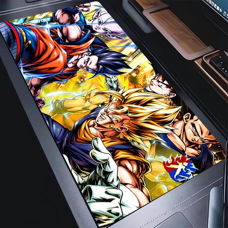 Tappetino Mouse Dragon Ball xcm DBZ Anime Accessori Gaming Mousepad Gamer Completo Tastiera Computer Tappetino Scrivania Varmilo Tappetino Tavolo