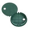 Green Plastic Valves Box Cover Replacement Lid For Parks And Golf Course Irrigation Outdoor Sprinkler System Application