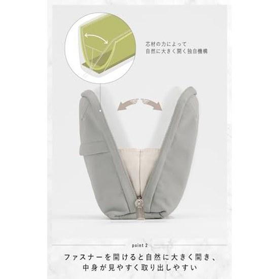 Kokuyo Travel Pouch BIZRACK M Size Gray AMBG-BR210M
