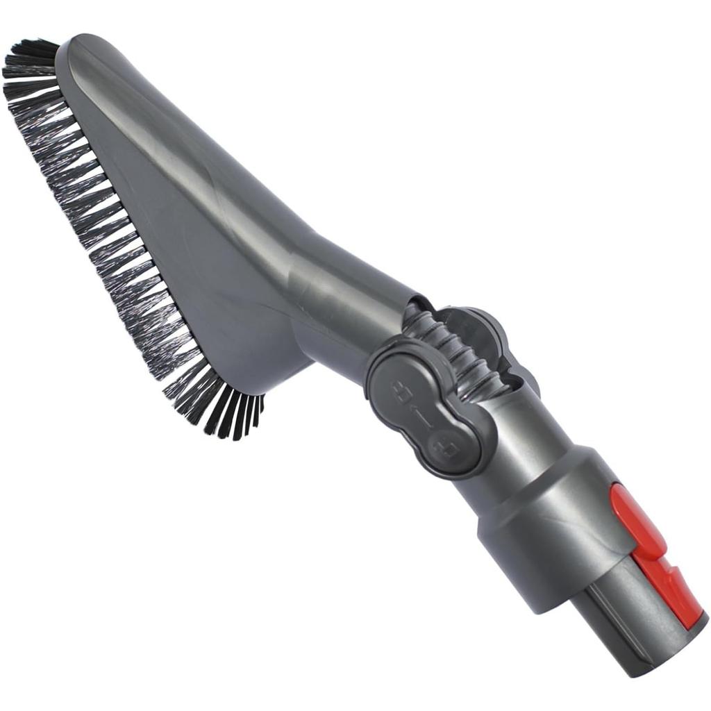 For Dyson Cordless V7 V8 V10 V11 V15: Soft Vacuum Dust Brush Attachment with Adjustable Angle - Perfect for Cleaning Vents, Ceiling Fans, Furniture
