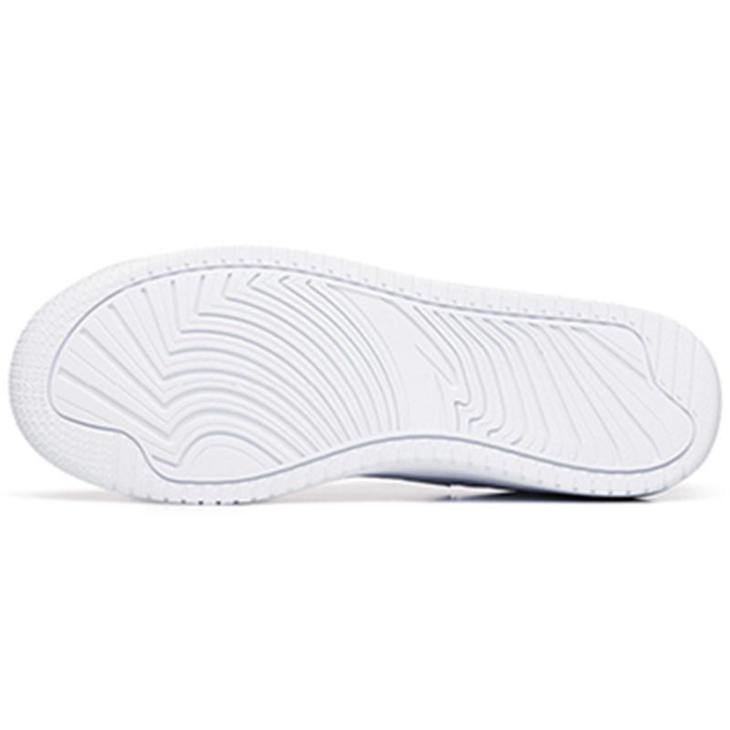 Anta Life Collection Slip-Resistant Low-Top Skateboard Shoes Men's White Silver Sneakers 912218066-2