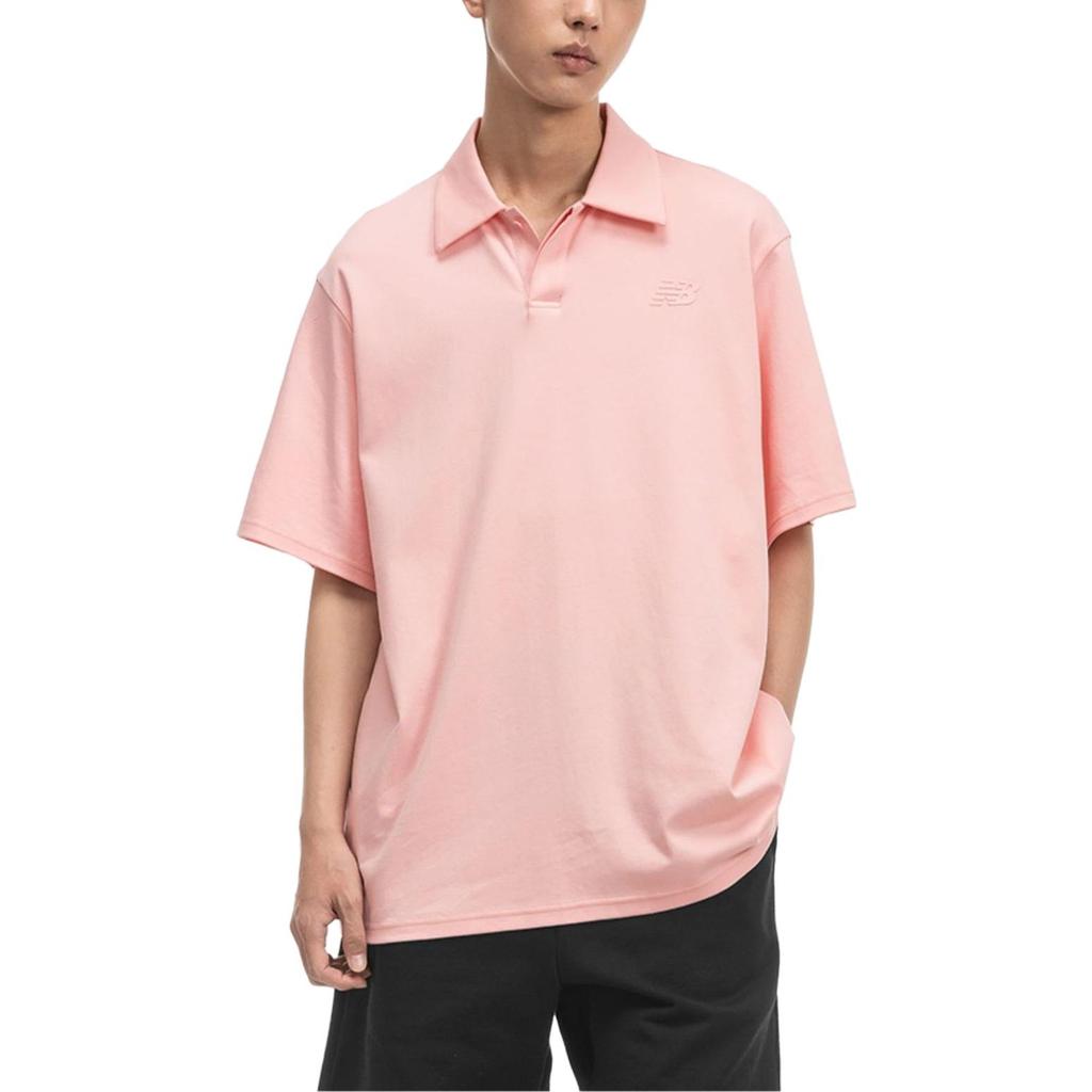 New Balance X Nice Rice SS23 Polo T-Shirt Asia Sizing 'Pink' Men's 5FD27041-PK