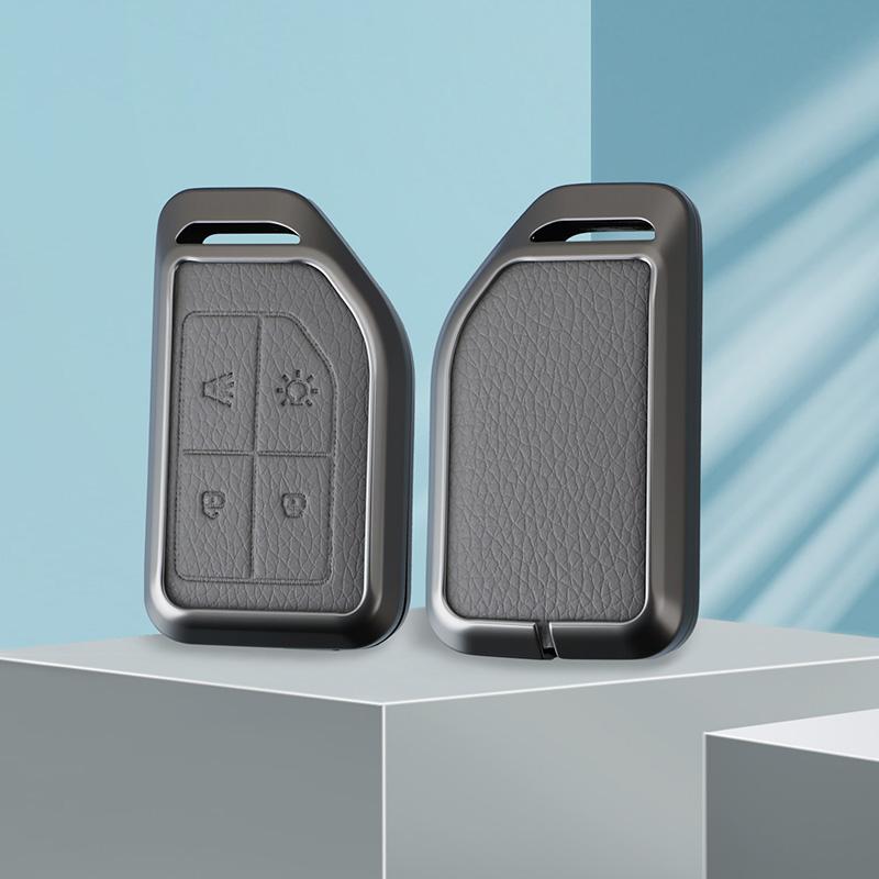 Zinc Alloy Car Key Case Shell Cover Holder for Volvo FH16 RC FM EVRO 6 Fh CARGO 555 FM Heavy Truck Protection Shell Accessories