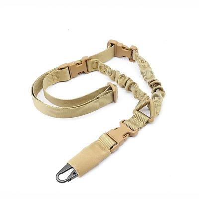 Outdoor Tactical Harness Single-Point CS Gun Rope Diagonal Safety Rope Unisex Camouflage Tactical Belt for Hunting Sports