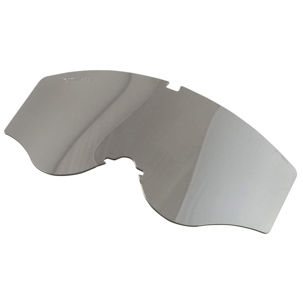 Swans Dirt Goggles, Spare Lens, L-797M, SIL, Silver Mirror x Smoke Lens, Made in Japan, PET Lens for MX-797