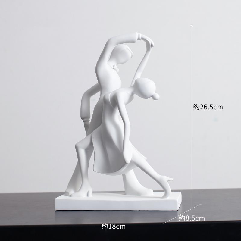 Multiple Styles Abstract Figures Statue Desk Decoration Minimalism Character Resin Sculpture Modern Crafts Room Aesthetics Decor