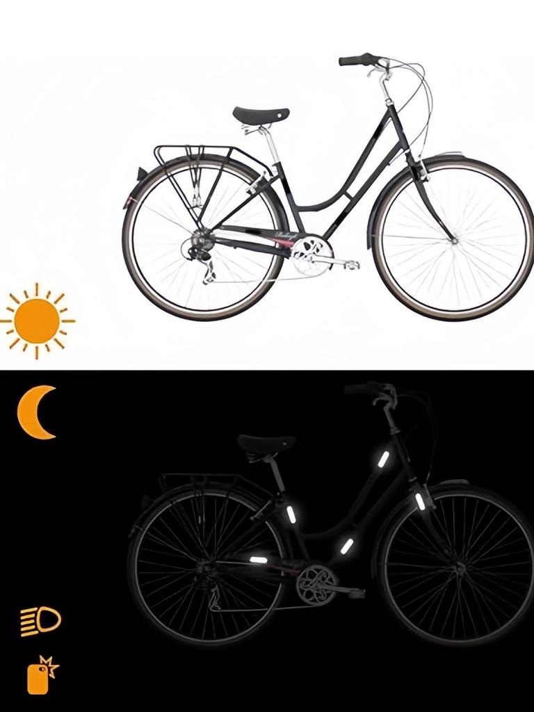 Retro Black Reflective Racing Helmet & Vehicle Sticker Set