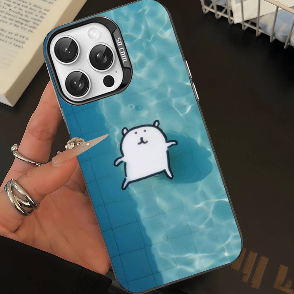 Popular Cute J-Joke B-Bear Phone Cases For IPhone 17 16e 15 14 13 12 11 Plus Pro Max ProMax Colorful Covers
