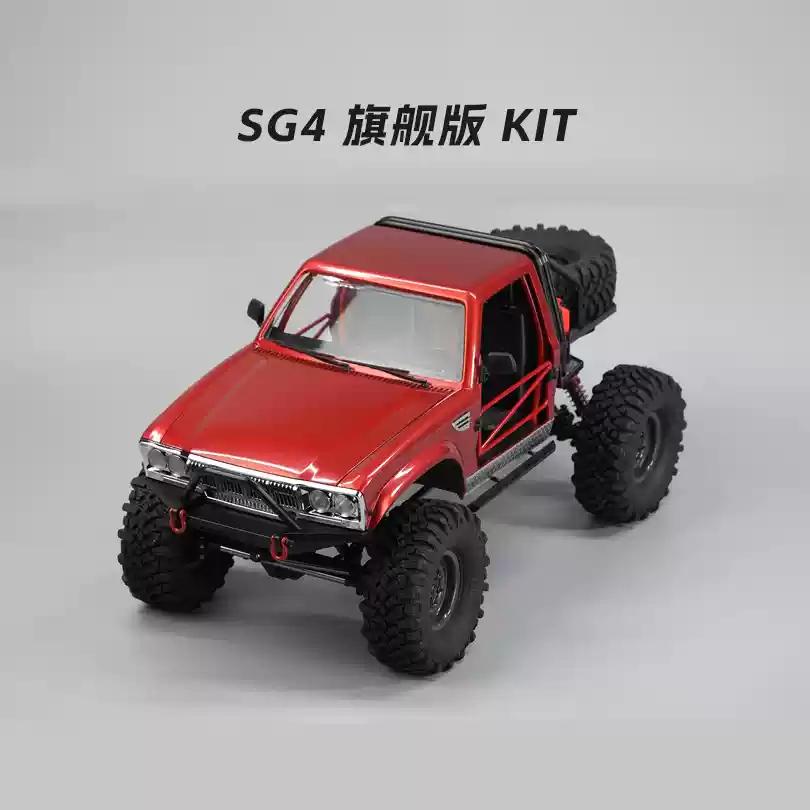 CROSSRC Demon SG4 SP4 Remote Control Car 1/10 4WD Competitive Climbing Car Off-road Vehicle RTR Simulation Model Toy Holiday Gif