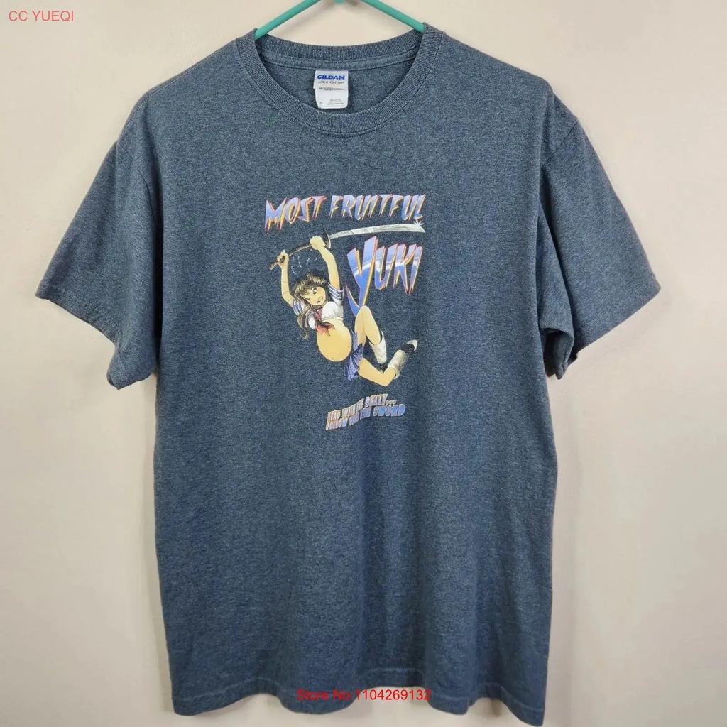 Juno 2007 Most Fruitful Yuki Movie Promo Crew Neck T Shirt Medium Vintage Homme Slightly Fashion Unisex Graphic