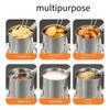 Mini Chicken Fried Pan 304 Stainless Steel Frying Strainer Basket Tempura Deep Fryer Pot  Kitchen